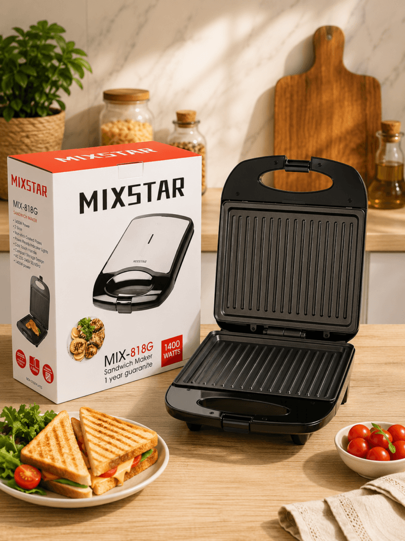 Sandwich Maker / Panini GM - MIXSTAR | 818-G